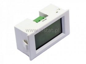 Panelowy amperomierz LCD; niebieskie podświetlenie