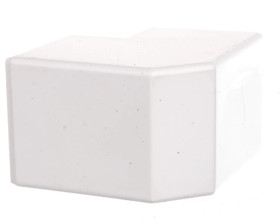 Pokrywa narożna zewnętrzna LHD 40x40mm biała 8646