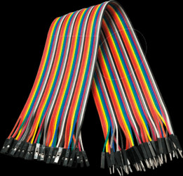 AC046 Developer boards - jumper cable, 40 poles, f/m, 20 cm