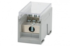 Blok rozdzielczy VBR 400A-8 (1x50 / 8x25) Al/Cu - szary