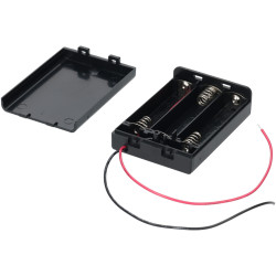 Comfortable SBH-331A Enclosed Battery Box 3 x AA