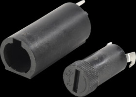 502810 Fuse holder, 5x20mm, print, vertical
