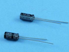 1uF/50V 100SZT 5x11 105° LEA ELKO