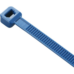 Cable tie, PA, (L x W) 203 x 4.6 mm, bundle-Ø 52 mm, blue, 85 °C, BYB-5-12H0993, package with 100 pieces