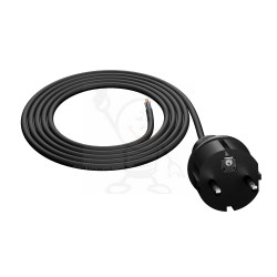 Pp 3,0m OWY 3x1 mm2 czarny H05VV-F P-L 6846