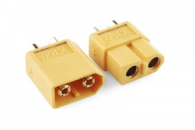 XT60 Connector - High-current Plug and Socket, Yellow