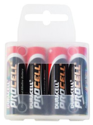 4 x bateria alkaliczna Duracell Procell LR6 AA (taca)