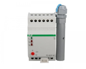 Przekaźnik kontroli poziomu cieczy 16A 2P 1-100kOhm z regulacją czułości PZ-829RC