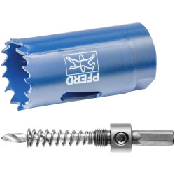 PFERD 25198025 hole saw 25mm for drilling aluminium steel plastics