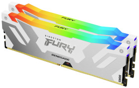 Kingston CL38 FURY Renegade RGB XMP Pamięć robocza do PC - zestaw DDR5 32 GB 2 x 16 GB Non-ECC 288 pin DIMM CL38 KF576C3