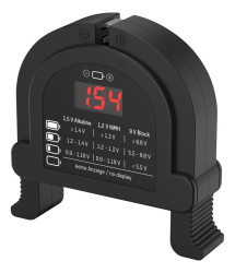 Tester akumulatorów do akumulatorów chemicznych: Alkaliczne, NiCd, NiMH, Wszystkie rozmiary Ansmann