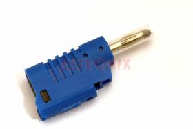 WTYK BANANOWY 1086B 4MM Z TULEJKĄ RUCHOMĄ I GNIAZDEM 4MM