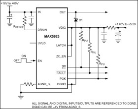 60V Simple Swapper Hot-Swap Switch