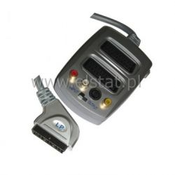 Euro S 17 3xGN RCA+SVHS+2xGN EURO z przeł + kabel