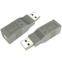 Przejściówka złącze A USB A złącze B USB B rodzaj A Męskie rodzaj B Żeńskie standard USB 2.0 RS PRO