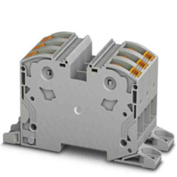 Kostka zaciskowa na szynie DIN Phoenix Contact 2AWGŚruba PTPOWER 125A 1 kV