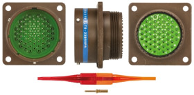 Złącze 55-pinowe Żeński Souriau Sunbank by Eaton Męski Montaż na panelu MIL-DTL-38999 rozmiar 23