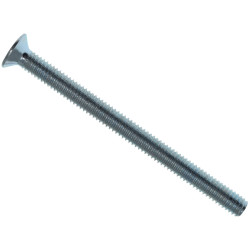 METALMATE MEMMSCSK0440 Machine Screw Pozi Compatible CSK ZP M4 x 40mm Box 25