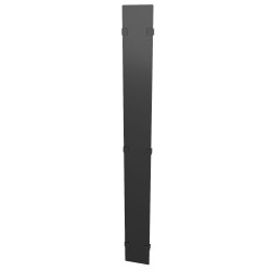 Vertiv VRA1020, Panel zarządzania kablami, Czarny, Metal, 48U, 2 szt., 4,54 kg