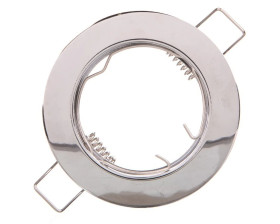 Sufitowa oprawa punktowa PORTO, IP20, okrągła, chrom, TYP 5514