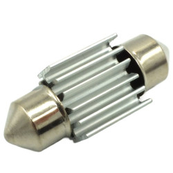 DIODA LED C5W 31mm 2xSMD5050 CAN CANBUS Biała 12V