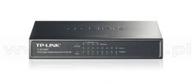 TP-Link TL-SG1008P, Switch gigabitowy, niezarządzalny, 8x 1Gb RJ-45, PoE