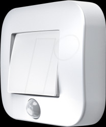 4058075260658 Night light, 14 lm, battery-operated, with motion sensor, white