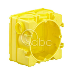 Puszka rozgałęźna bez pokrywy System B2 o głębokości 48,5 mm, 1262-61