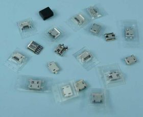 ZESTAW 17-SZT GNIAZD MICRO USB