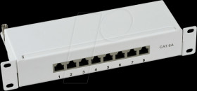37737.8 Mini-Patchpanel STP Cat.6A, 10" 1U