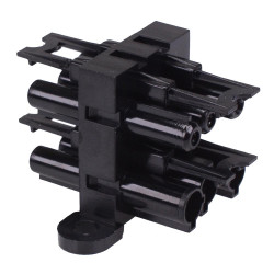 3 Pole H Lighting Connector Distribution Block Splitter 16A 600V