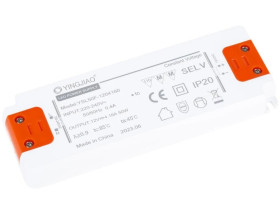 Zasilacz stałonapięciowy LED Yingjiao YSL50F 12V 4,16A 50W