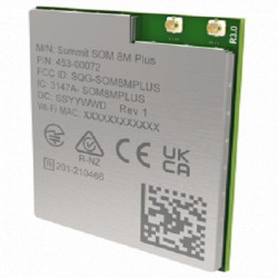 Moduł WiFi 453-00072C, IEEE802.11ac/a/b/g/n, WPA3, I2C, SPI, 3.0 → 3.6V, Ezurio