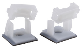 Uchwyt opaski kablowej długość 24mm szerokość 24 mm Thomas & Betts Naturalny