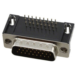 Amphenol 10090926-P264XLF HD DSub R/A 26-Way Male Unshrouded