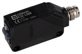 Czujniki fotoelektryczne Tłumienie tła w obudowie prostokątnej Omron PNP zakres 80 mm