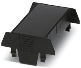 Upper part of housing, ABS/PC, (W x H x D) 90.1 x 75.27 x 36.95 mm, black, for enclosure, 1069938