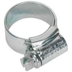 Sealey HCJ0 Hi-Grip Hose Clips Zinc Plated &#xD8;14-22mm Pack Of 30