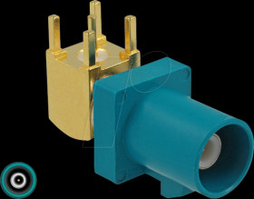 89782 FAKRA Z plug 90° PCB