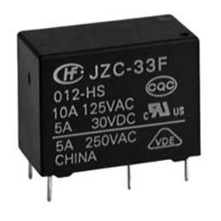 PRZEKAZNIK 24V 10A/250V HF33F/024-HSL3 ZWIERNY