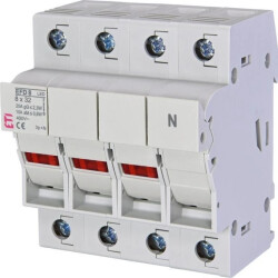 Rozłącznik bezpiecznikowy EFD 8 3p+N LED 002520015