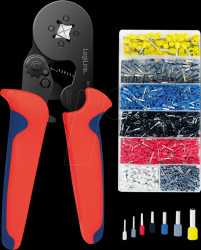 WZ0068 Ferrule crimping pliers, 230 mm, with 1200 ferrules