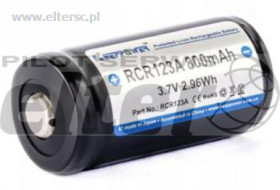 Akumulator 16340 Keeppower 800mAh Li-Ion 3.7V prot