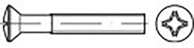 Wkręt z rowkiem TOOLCRAFT TO-6863493 M5 25 mm DIN 966 1000 szt.