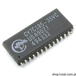 CY7C185-35VC 64kBit SRAM Memory SMD-SOJ28 CYPPRESS