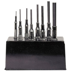 Bahco 3659/8 Cotter Pin Driver Set 8-Piece Nickel &amp; Chrome Plated