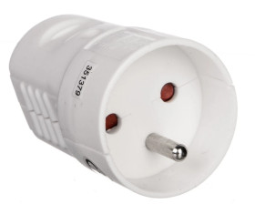 Gniazdo przenośne 10/16A 250V 2P+Z białe YC-FAX-4 P0042