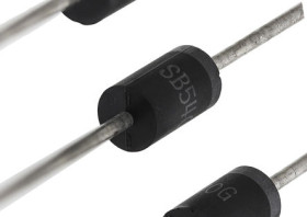 Dioda DO-201AD 5A Otwór przezierny 40V Bariera Schottky'ego Pojedyncza Prostownik Schottky'ego SB540-E3/54