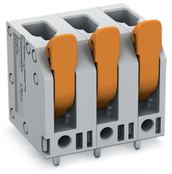 Złącze PCB 3 -pinowe raster 7.5mm Przewlekany Męski WAGO