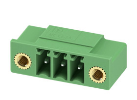 Wtykowy blok zaciskowy 3 -pinowe raster 3.5mm Przepust Męski Phoenix Contact